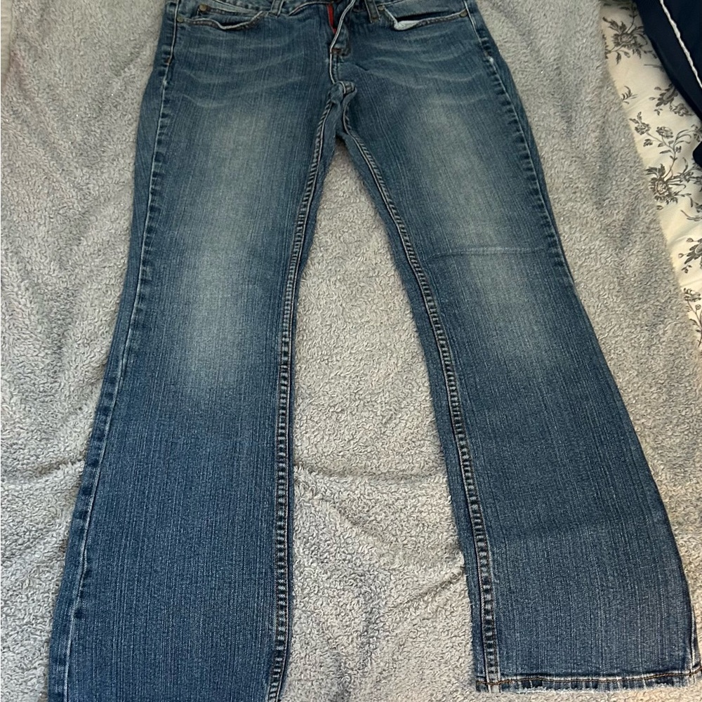 Juniors size 7R boot cut jeans